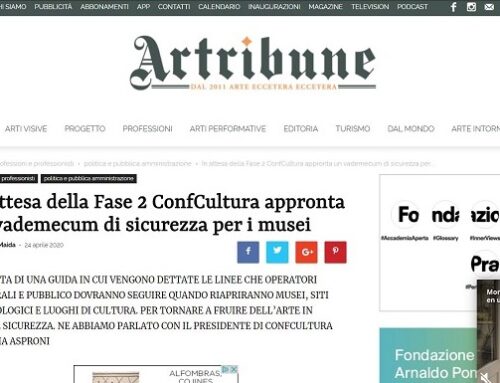 Confcultura, associació italiana d’empreses privades de gestió de serveis museístics, publica un vademècum de seguretat per a la fase de reobertura dels museus