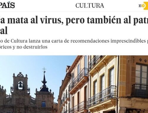 La lejía mata al virus, pero también al patrimonio cultural