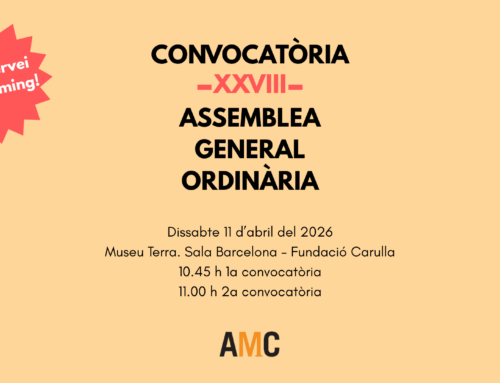 XXVIII Assemblea General Ordinària de l’AMC 2026